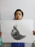三菱（uni）美术素描铅笔 学生绘图铅笔9800 7H 12支装 实拍图