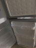 奥马(Homa) 118升 双门小冰箱 家用小型两门电冰箱 宿舍 租房 办公室 迷你节能 PS6环保内胆 银色 BCD-118A5 实拍图