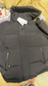 雪中飞男士羽绒服冬季时尚休闲连帽抽绳通勤纯色百搭保暖防寒羽绒衣外套 实拍图