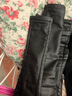 雪沐蓉 亚光皮裤女高腰外穿打底裤女修身显瘦小脚裤磨砂加绒加厚皮裤紧身弹力女裤 厚绒款 S 实拍图