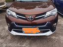 鑫雷卓适用丰田RAV4保险杠护杠荣放改装防撞包围 13-15A款三代材质【带灯】 前护杠 实拍图