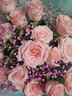 艾斯维娜鲜花速递满天星玫瑰花束送女友生日礼物全国同城配送 粉玫瑰满天星款式 实拍图