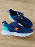 特步（XTEP）跑鞋童鞋儿童运动鞋透气男女童大小童跑步鞋透气软底跑鞋 深邃蓝/海湾蓝【大网眼27-40】 36 码 实拍图