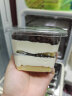 拜杰正方型纸塑盒毛巾卷蛋糕卷三明治包装盒月饼蛋糕寿司盒20个装 实拍图