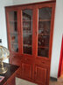 楠枫中式香樟木实木书柜带储物柜2门\3门\5门自由组合书柜带外抽屉柜 3门（带抽） 实拍图