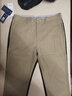 罗蒙（ROMON）休闲裤男春夏季新款时尚百搭商务休闲男士修身直筒长裤子男裤 【黑色+卡其】 34 (建议2尺7腰围) 实拍图