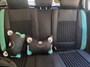 翰静 新款汽车卡通坐垫四季通用座垫全包围座套透气织物座椅套适用于 北欧绿（皮革+织物） 本田锋范凌派雅阁缤智皓影冠道 实拍图