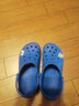 CROCS卡骆驰洞洞鞋贝雅男鞋女鞋轻便耐磨一脚蹬拖鞋休闲鞋|10126 青花瓷蓝-4JL 37 /38(230mm) 实拍图