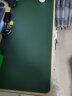 BUBM 鼠标垫小号办公室桌垫笔记本电脑垫键盘垫办公写字台桌垫游戏家用垫子防水支持定制 70*35cm 墨绿色 实拍图