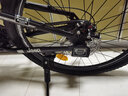 Jeep 吉普自行车折叠山地车前后双减震碟刹变速山地自行车-战神 战神LAND-黑色（双减震） 24速24寸（适合身高1.5~1.75m） 实拍图