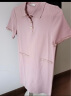 betu百图女装法式polo减龄短袖连衣裙女JD2103T73 粉色 XS 实拍图