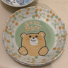 陶趣居 有古窑 日本进口 卡通吃饭碗甜品碗水果碗日式餐具可爱儿童餐盘 花猫 8.7英寸 1个 深盘 实拍图