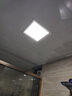 318*318明文法狮龙棋集成吊顶灯led吸顶灯厨房卫生间灯具扣板灯铝扣板高亮照明灯平板灯超薄 正白光 24W 318规格 实拍图