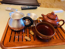 铸荣堂 纯银公道杯手工分茶器足银999茶海防烫隔热手柄功夫茶具配件 大号锤纹公道杯 实拍图