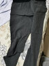 无印良品 MUJI 男式 使用了棉的冬季内衣 长紧身裤 69AA455 打底裤 炭灰色 XL 实拍图