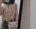 CAEISL & KCIEL小&ck2025新款女包女友生日礼物冰梅粉小方包手提包女休闲斜挎包 粉色 专柜高档品质 实拍图