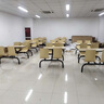 秦承员工公司食堂餐桌椅 肯德基餐桌椅连体一桌四椅 学校食堂餐桌组合 定制款式颜色费用（请联系客服） 实拍图