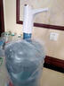 京严电动桶装水抽水器家用自动上水加水器小型静音桌面纯净水桶饮水机 定量出水低噪/珍珠白 实拍图