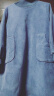 衣典零一（LEDIALYI）加绒加厚灯芯绒连衣裙2023冬季女装新款时尚气质高领打底卫衣裙子 蓝色 XL（推荐143-155斤） 晒单实拍图
