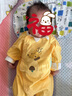 舒贝怡2件装婴儿衣服新生儿连体衣满月宝宝周岁哈衣薄纯棉爬服黄色59 实拍图