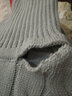 浪古春秋冬季高领毛衣男加厚款保暖毛线衣男士针织衫修身修身男装毛衫 灰色 L 实拍图