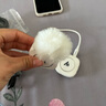 闪克（Sudotack） 无线麦克风小蜜蜂领夹式采访户外话筒直播录音短视频手机电脑单反收音闪客啵啵麦 WM820白色+送苹果转接线 实拍图