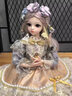 多丽丝娃娃（Doris）玩具女孩送人礼物娃娃关节多丽丝公主换装超大礼盒60厘米bjd玩偶 卡瑞娜+1衣+1头发+1鞋子+1翅膀 实拍图