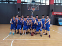 后舍男生（HOUSHENANSHENG）夏季篮球服套装男定制印字印号运动比赛队服速干衣透气训练服团购 梦之队经典款宝蓝-光板 2XL【180-185cm】 实拍图