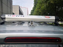 车闪鲨鱼鳍天线汽车装饰灯炫酷改装氛围灯防水LED车顶灯夜间个性车饰 银：新版18灯（爆闪+遥控+收音） 实拍图