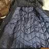 贝娜妮（Beinani）大码女装胖mm白鸭绒羽绒服女冬装加肥加大码200斤胖人中长款外套 藏青色 3XL 建议155-175斤 实拍图
