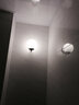 自由亮 led壁灯卧室床头灯现代简约创意卧室壁灯客厅过道楼梯墙壁灯 A款:经典黑:送5W(暖光)LED灯泡 实拍图