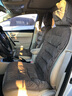 笨斯基 汽车坐垫冬季毛绒保暖车垫棉坐垫冬天加厚小蛮腰汽车座垫座套 咖色 前排单个座椅 实拍图