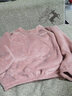 温影仙女暖暖裤女套装秋冬季加厚珊瑚绒毛绒保暖睡裤温影睡衣女家居服 初恋粉-套装（无帽） 大码 适合130-160斤 实拍图