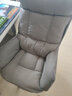 爱必居360度旋转懒人沙发舒适家用椅电脑椅-灰色 实拍图