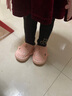 LATE TIME儿童棉拖鞋包跟男女童防水防滑中大童棉拖鞋软底防滑鲨鱼保暖棉鞋 粉色 内长18cm 【180】适合脚长约17cm 实拍图