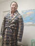 万年雅秋冬季男士浴袍加厚睡衣纯棉夹棉睡袍长款加大码全棉浴衣男款新品 6367 XXXL 实拍图