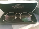 FRANZLISZT 防蓝光近视眼镜框男女复古超轻圆框眼镜架变色防辐射平光手机电脑护目镜可配 黑金 至薄防辐射1.74非球面镜片0-1200丨留言度数 实拍图