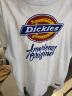 dickiesDickies 时尚字母LOGO印花短袖T恤 DK007087   白色 M 实拍图