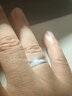 周六福（ZLF）新年礼物PT950铂金戒指男女白金情侣对戒求婚订婚婚戒诺一单只 12号 - 4.27g 实拍图