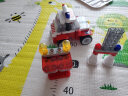 布鲁可 积木大颗粒拼装百变布鲁克小队搭建玩具3-6岁儿童礼物 布布疾风烈豹警车（拼搭版） 实拍图