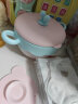 COOKSS儿童餐具宝宝辅食碗婴儿碗316不锈钢新生儿注水保温碗可拆卸粉色 实拍图