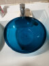 家の物语（KATEI STORY）韩国进口透明加厚ABS 洗脸盆面盆洗手盆蓝色 实拍图