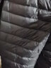 CARBINEER轻薄羽绒服男短款圆领内穿保暖修身内胆新品轻薄款 黑色 XXXL 实拍图