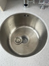 箭牌（ARROW） 水槽单槽304不锈钢水槽套餐一体拉伸加厚拉丝方槽洗碗池洗菜盆 403*403 时尚圆槽（不含龙头） 实拍图