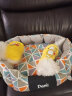 嬉皮狗（hipidog） 狗狗衣服秋冬季泰迪衣服小型犬保暖打底衫防掉毛比熊幼犬衣服 黄色条纹 XS (建议体重2-4斤) 实拍图