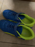 双星八特儿童足球鞋碎钉男女童6-12岁青少年中大童小学生训练免系带运动鞋 PU网眼（宝蓝） 40 实拍图