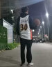 MITCHELL & NESS复古球衣 SW球迷版 NBA勇士队09赛季库里 MN男篮球服运动背心 白色 XL 实拍图