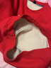 真维斯（JEANSWEST） 超暖加绒加厚卫衣男女秋冬季新款圆领羊羔绒宽松蛇年本命年衣服 雾霾蓝 纯色 M【推荐110-120斤】 实拍图