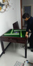 卡艺拉【卡艺拉送货上楼上门安装】家用实木折叠麻将机电动可带餐桌茶几 K5绿扶手椅五件套-过山车款 实拍图