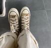 匡威（Converse）官方1970S运动高帮帆布鞋美拉德奶茶色卡其色168504C 褐色/168504C 37 实拍图